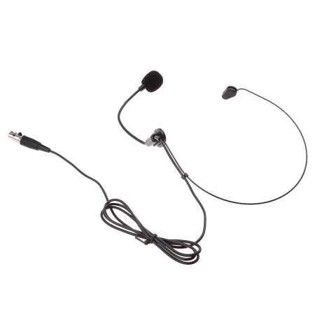 Miracle Shining Unidirectional XLR 4Pin+3Pin Headset Head Worn Microphone Condenser Mic