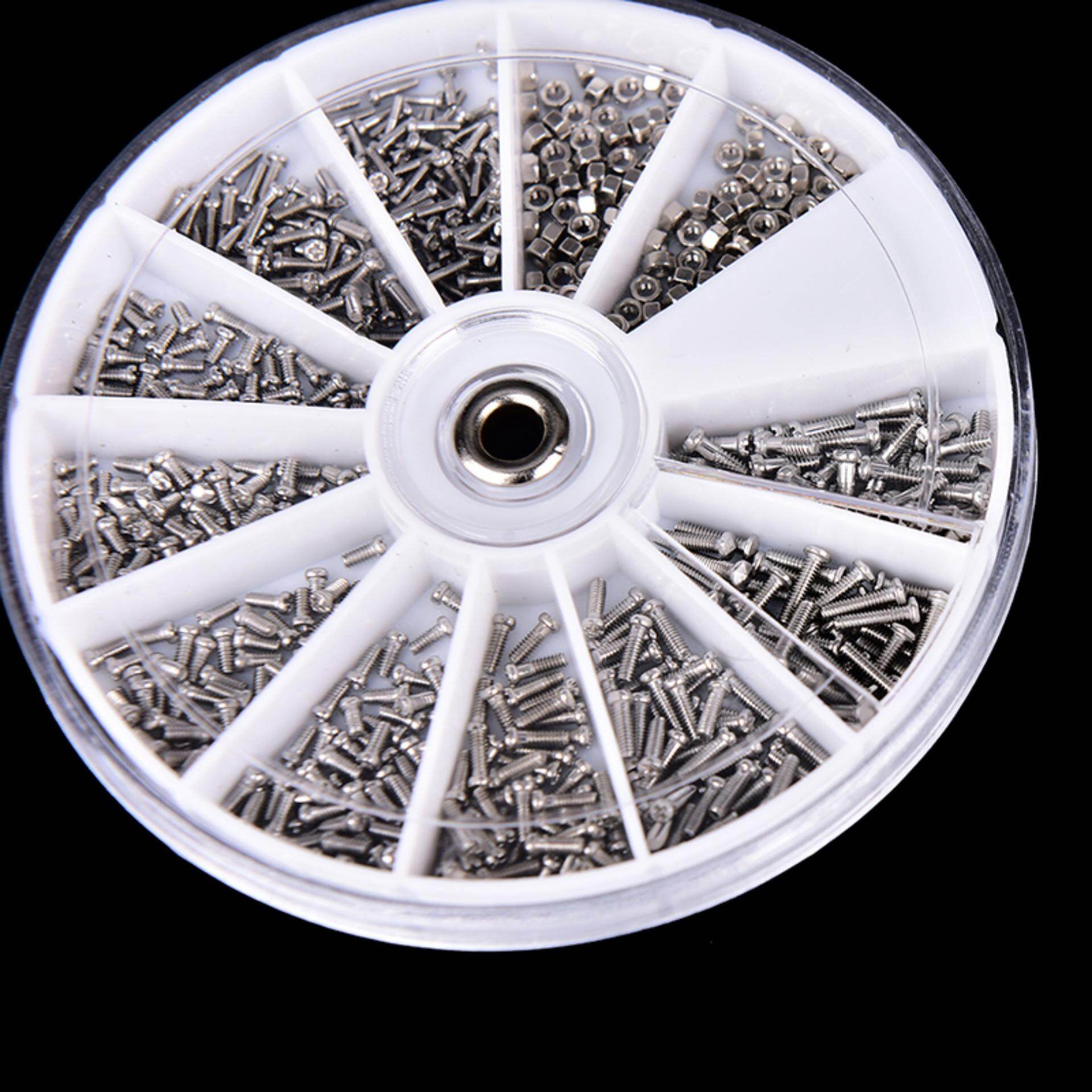 Magical house 600pcs Assorted Fasteners Screws For Watch Eyeglasses Watchmaker Repair Tool