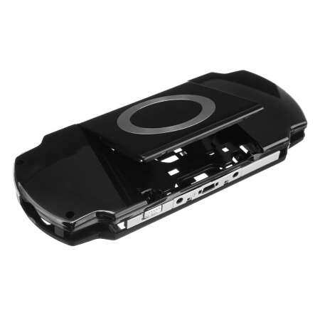 Shell Case ส่วนหนึ่งของโซนี่ PSP 2000 คอนโซลเกมสีดำ