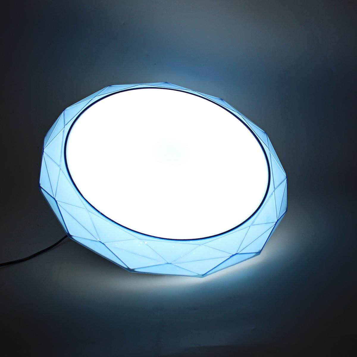 24W Ultra Bright Round LED Ceiling Panel Light Lamp Living Room Bedroom Home white light