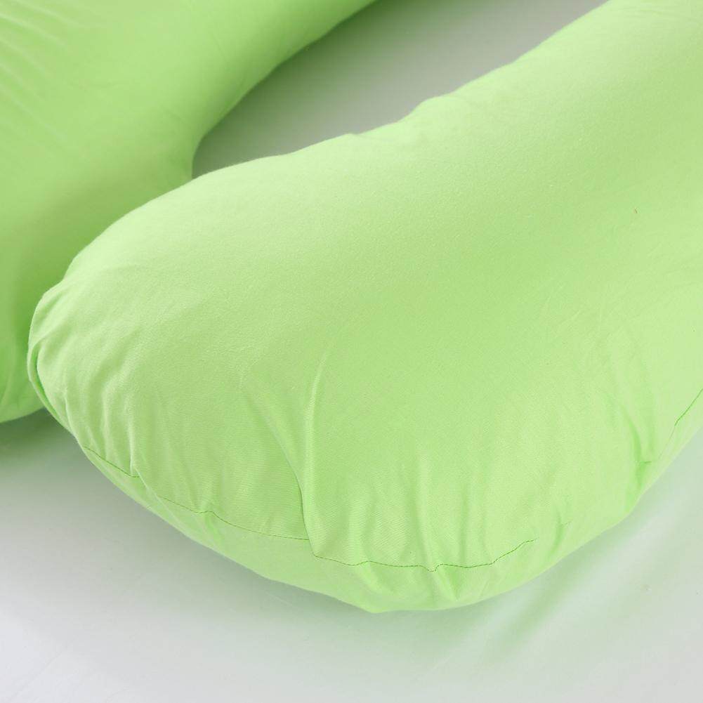 U Shape Maternity Pillow Pure Cotton Pregnant Sleeper Women Slide Cushion