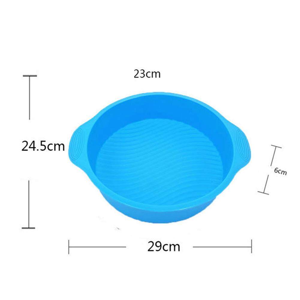 160g Silicone Tròn 9 Bánh Khuôn Bánh Nướng Làm Chảo DIY Nướng và Bánh Ngọt Dụng Cụ