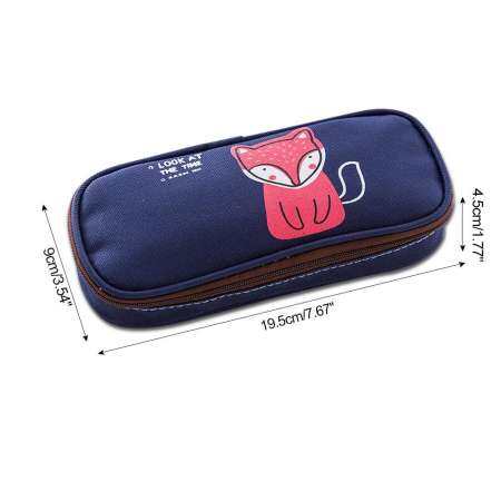 Foonee ใหม่เครื่องเขียนนักเรียน Simple Morning Good PARTY กล่องดินสอ Multi - Function กล่องใส่ปากกาพลิกกล่องดินสอ