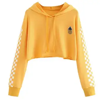 lazada crop top hoodie