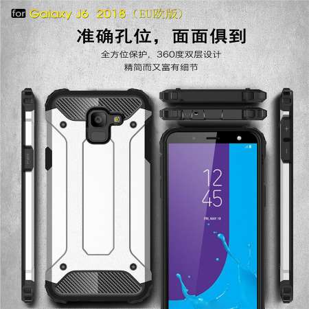 HYBRID เคสโทรศัพท์ For Samsung Galaxy J6 (2018) (5.6 