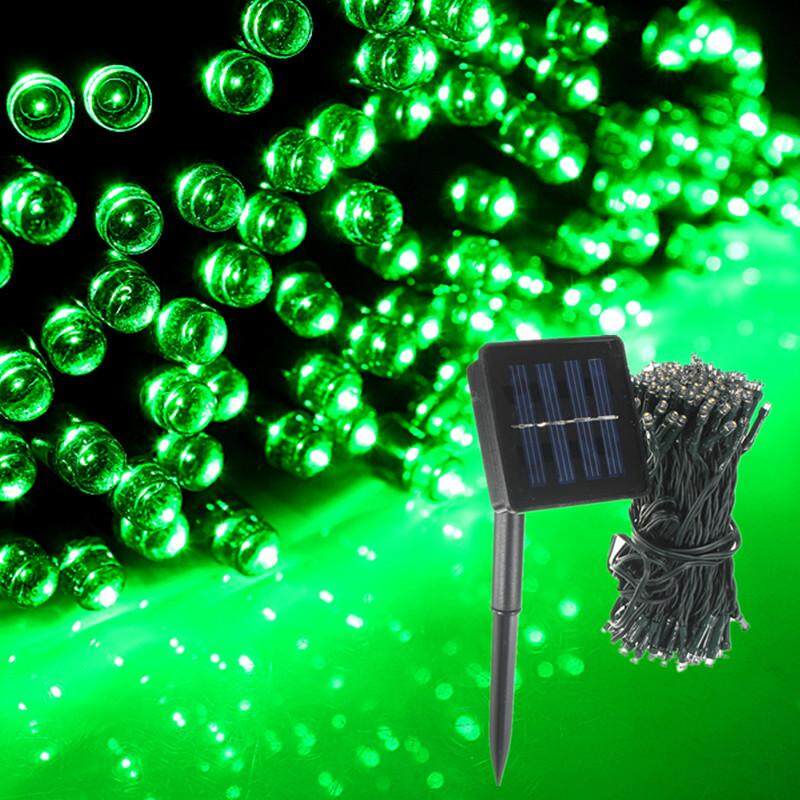 100 200 300 400 500 LED Solar Powered Fairy String Light Garden Party Decor XMAS