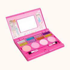 Princess Makeup Set For Kids Cosmetic Girls Kit Eyeshadow Lip Gloss Blushes New