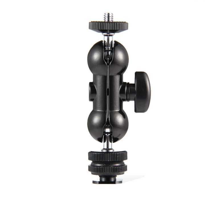 mawosa oppoing hcwl multi - fonction double balle tête hot Chaussure adaptateur w / 1 / 4 & quot; - chaussures rotation standard pour les moniteurs du mont 360 degrés, led, microphones, téléphones, caméras mawosa oppoing oppoing oppoing hcwl multi - fonction double balle tête hot Chaussure adaptateur w / 1 / 4 & quot; - chaussures rotation standard pour les moniteurs du mont 360 degrés, led, microphones, téléphones, caméras 6f4219