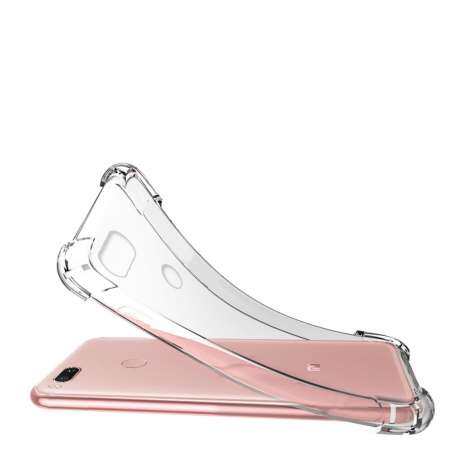 โปร่งใสมุมถุงลมนิรภัยซิลิคอนฝาหลังเคสโทรศัพท์สำหรับ Xiaomi Mi 5X/Xiaomi Mi A1 - INTL