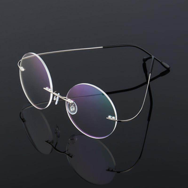 circular rimless glasses