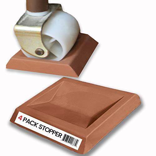 Black Ergo Designed Caster Cups fits Iprimio Bed Stopper  Furniture Stopper 