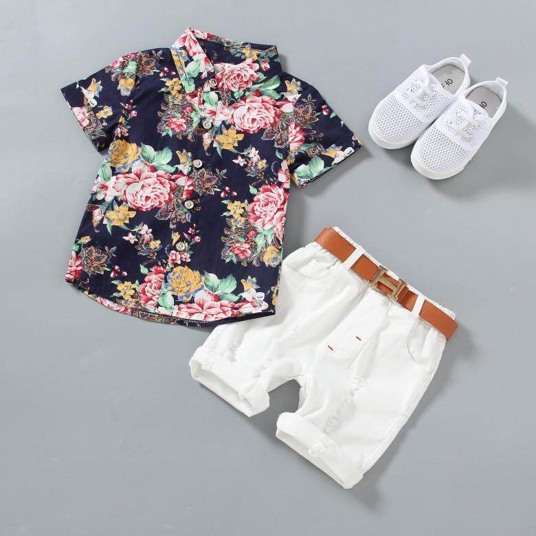 Kids Baby Boys Girls Summer Daily Beach Solid Fashion Short Pants Clothes Outfit