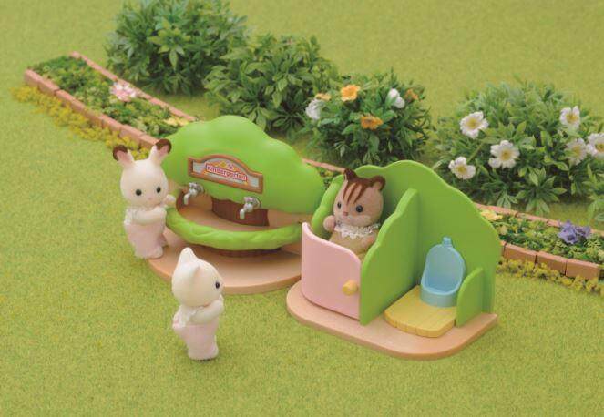 Sylvanian families nursery store bathroom set