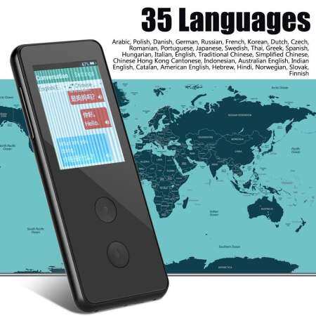 ประหยัดมาก พร้อมกันแปล Voice Translator แม่นยำตัดเสียงรบกวนที่พูดได้หลายภาษา
Translator - INTL ค้นหา