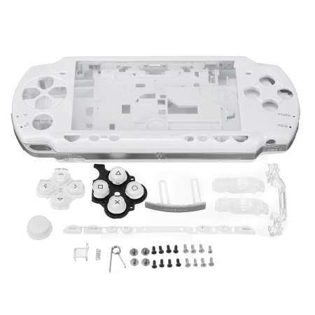 Shell Case ส่วนหนึ่งของโซนี่ PSP 2000 คอนโซลเกมสีขาว - INTL