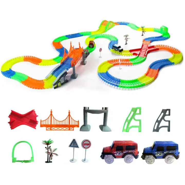 bendable car track