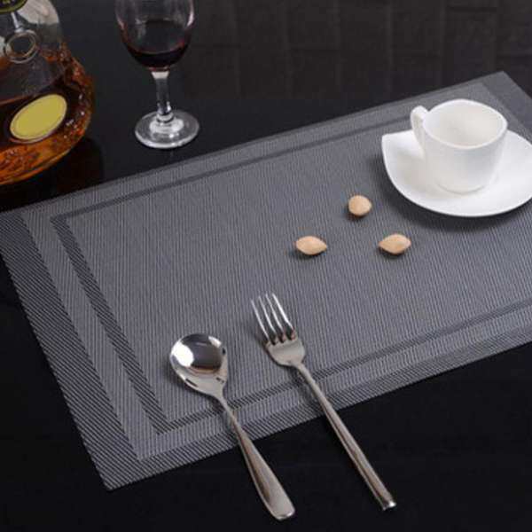 Thương hiệu Mới Chống Mòn Phòng Ăn Bàn Placemats PVC Nhà Bếp Cách Nhiệt Thảm