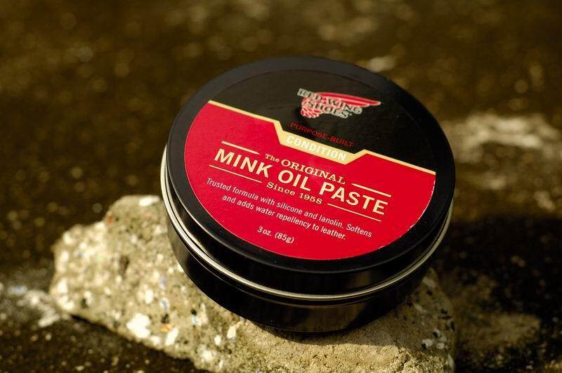 red wing mink oil paste