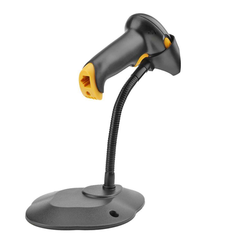 Auto Induction Laser Barcode Scanner Wired 1D Bar Code Reader Scanning(Black)(Black)