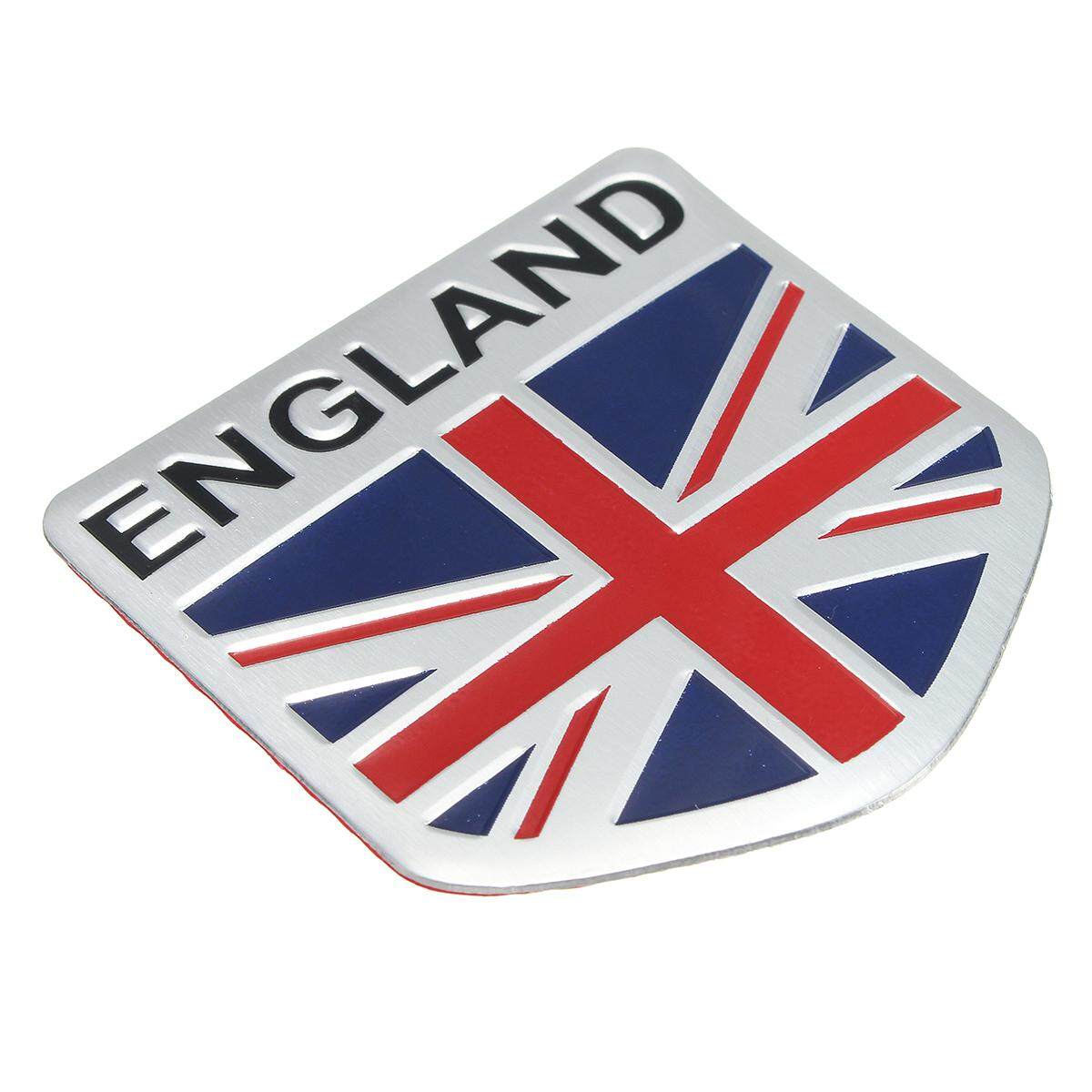 Union Jack England Flag Aluminum Sticker Auto Car 3D Logo Emblem Badge Decal New