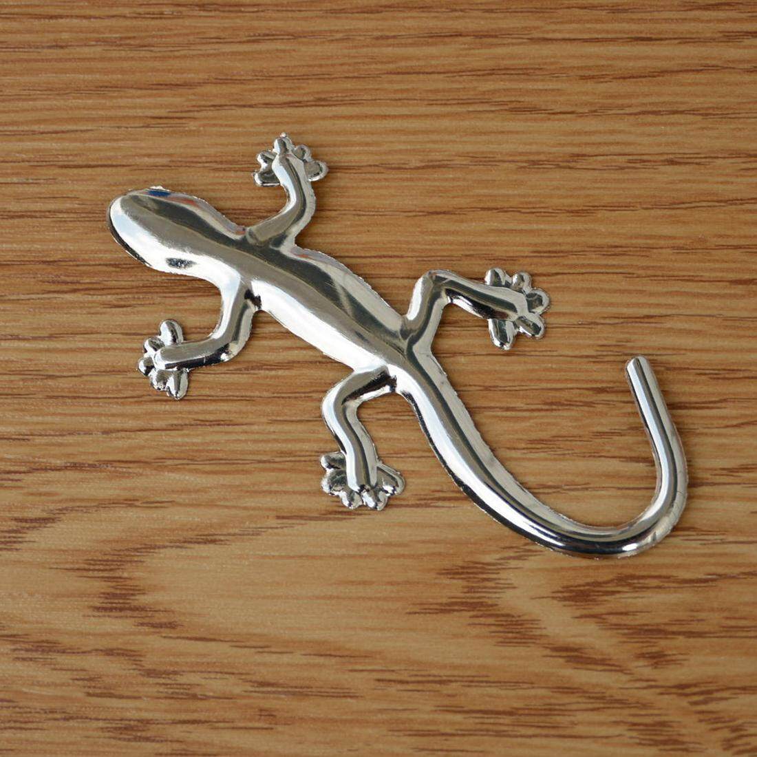 1x 3D Car Stickers Lizard Logo Gecko Note Decal Badge Emblem Decor