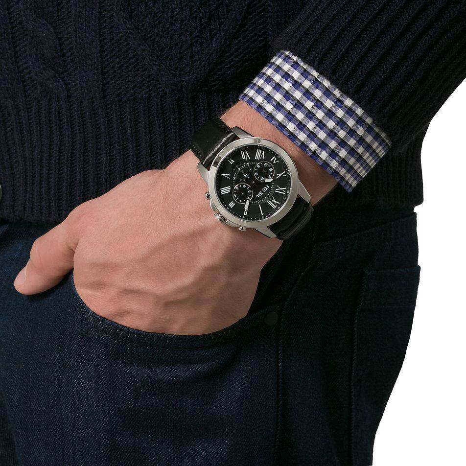 Fossil Mens FS4812IE Grant Chronograph 