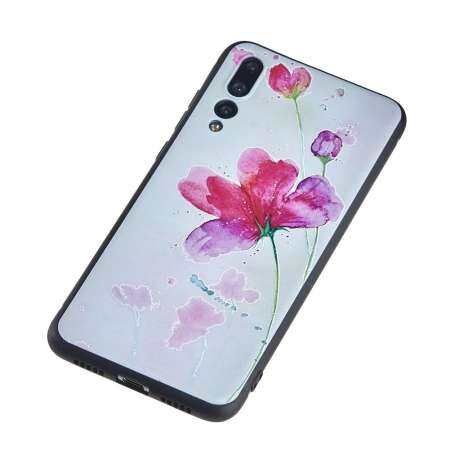 Hicase สำหรับ Huawei P20 Pro 6.0 นิ้ว Slim 3D รูปแบบนุ่มเคสซิลิโคน TPU ป้องกันฝาหลัง - INTL
