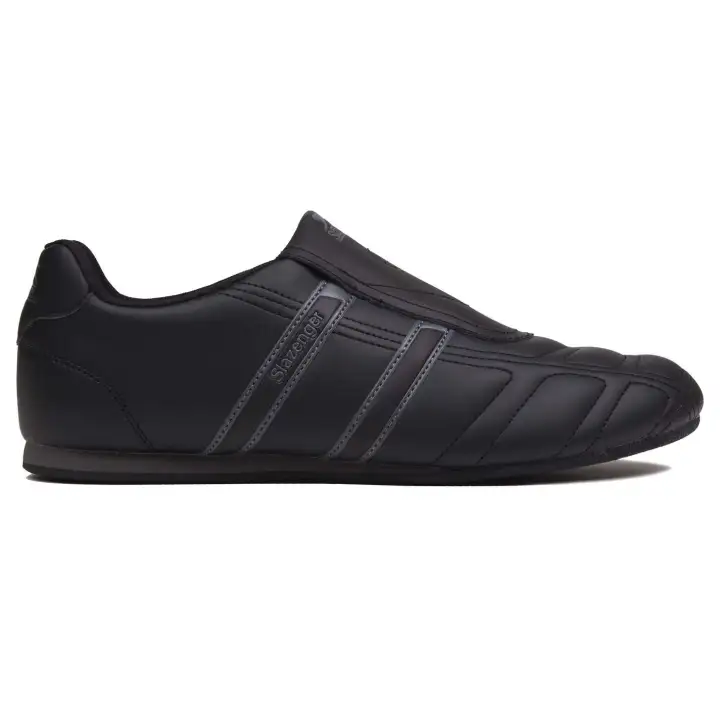 slazenger black trainers