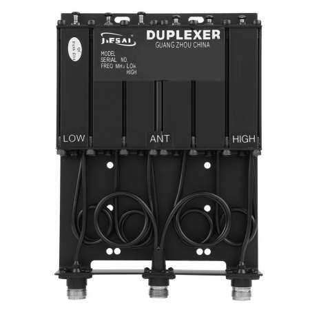 Justgogo 25 วัตต์ VHF N - 6 Cavity Duplexer Diplexer สำหรับวิทยุไร้สาย Repeater - INTL