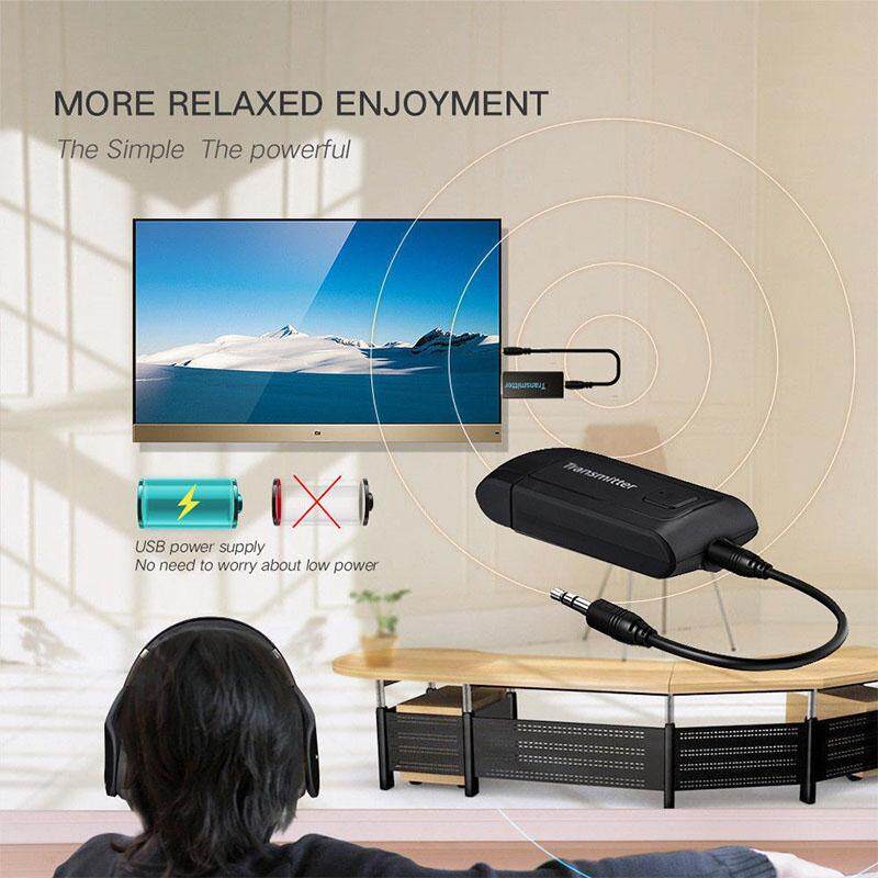 LumiParty Bluetooth V4 Bộ Phát Không Dây A2DP 3.5 mét Stereo Âm Thanh Âm Nhạc Adapter