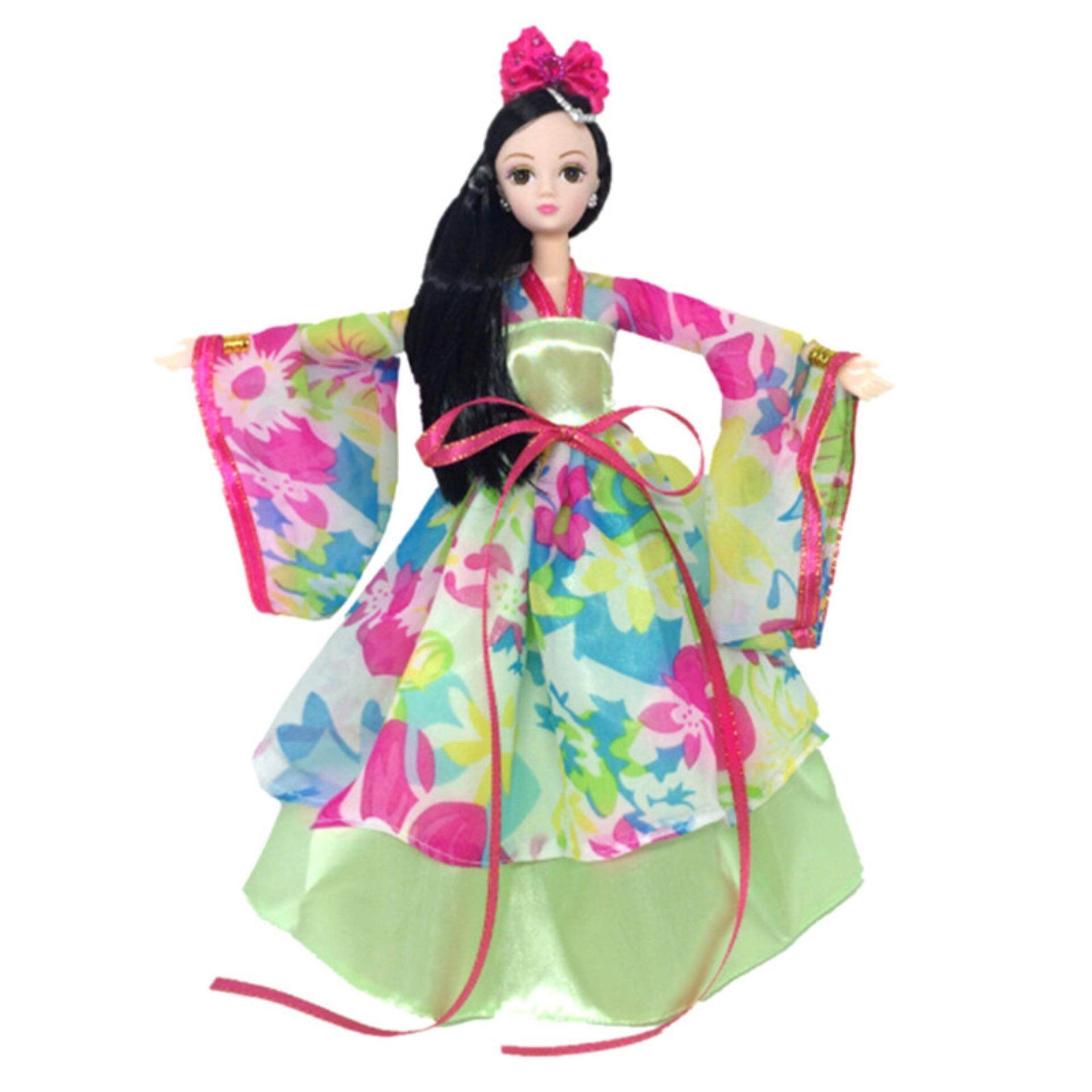 Traditional Chinese Ancient Beauty Fairy Costume Clothes Dress For Barbie Dolls