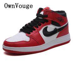 OwnVouge Plus Size 35-46 47 Nam Jordan Bóng Rổ Thoải Mái Thoáng Mát Thể Thao Thể Thao Nam Không Giày Đi Bộ giày Sneakers AJ1