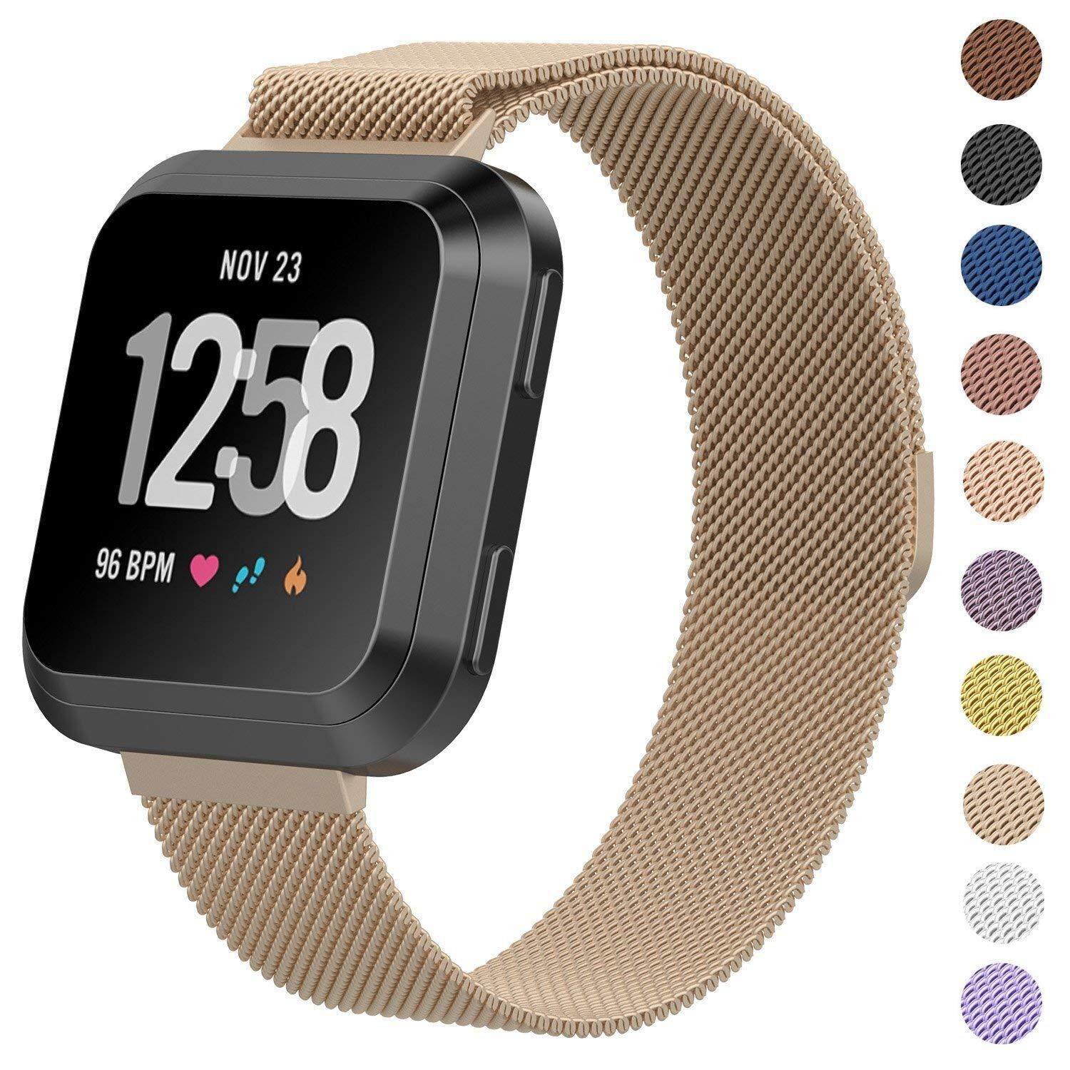 fitbit versa milanese loop
