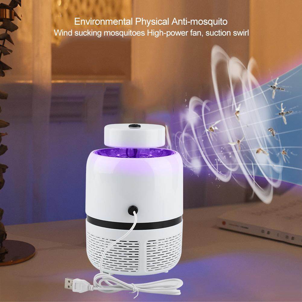 epayst [Buy 1 Get 1 Free] LED Light Mosquito Killer Fly Bug Insect Zapper Trap Catcher Lamp Safe for baby White