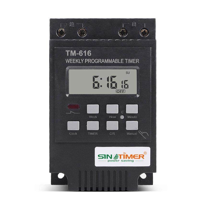 SINOTIMER TM616W-2 30A 220V Electronic Programmable Digital Control Timer BE