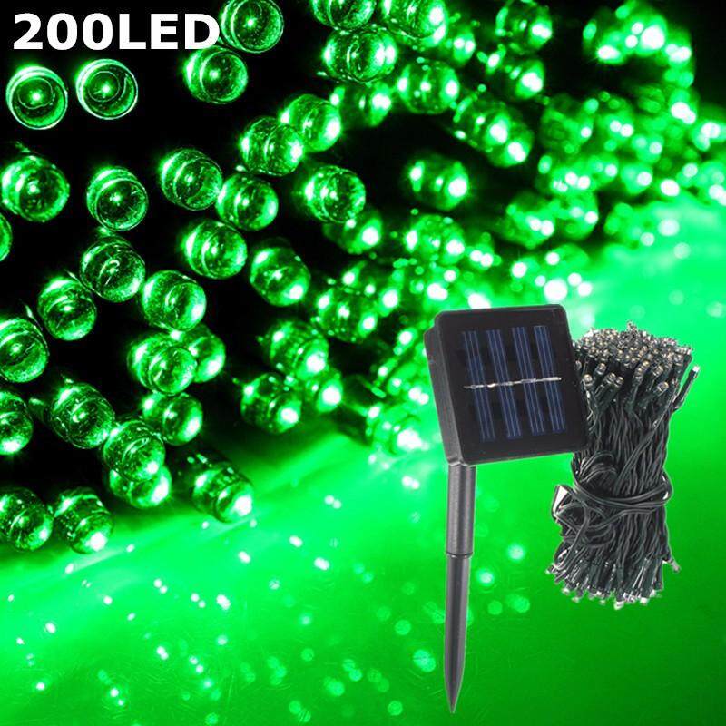 100 200 300 400 500 LED Solar Powered Fairy String Light Garden Party Decor XMAS