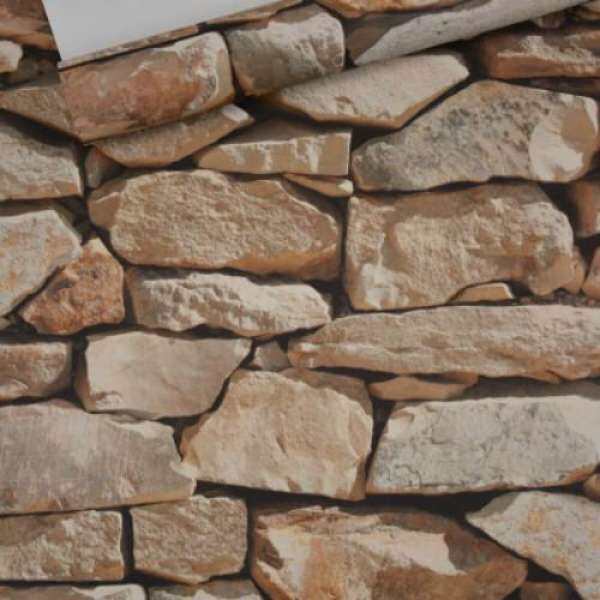 ***Ready Stock***Retro 3D Stone Pattern Wallpaper Emoticon Stone Coffee Shop Bar Restaurant Clothing Store Featured Wallpaper(Need to use glue)