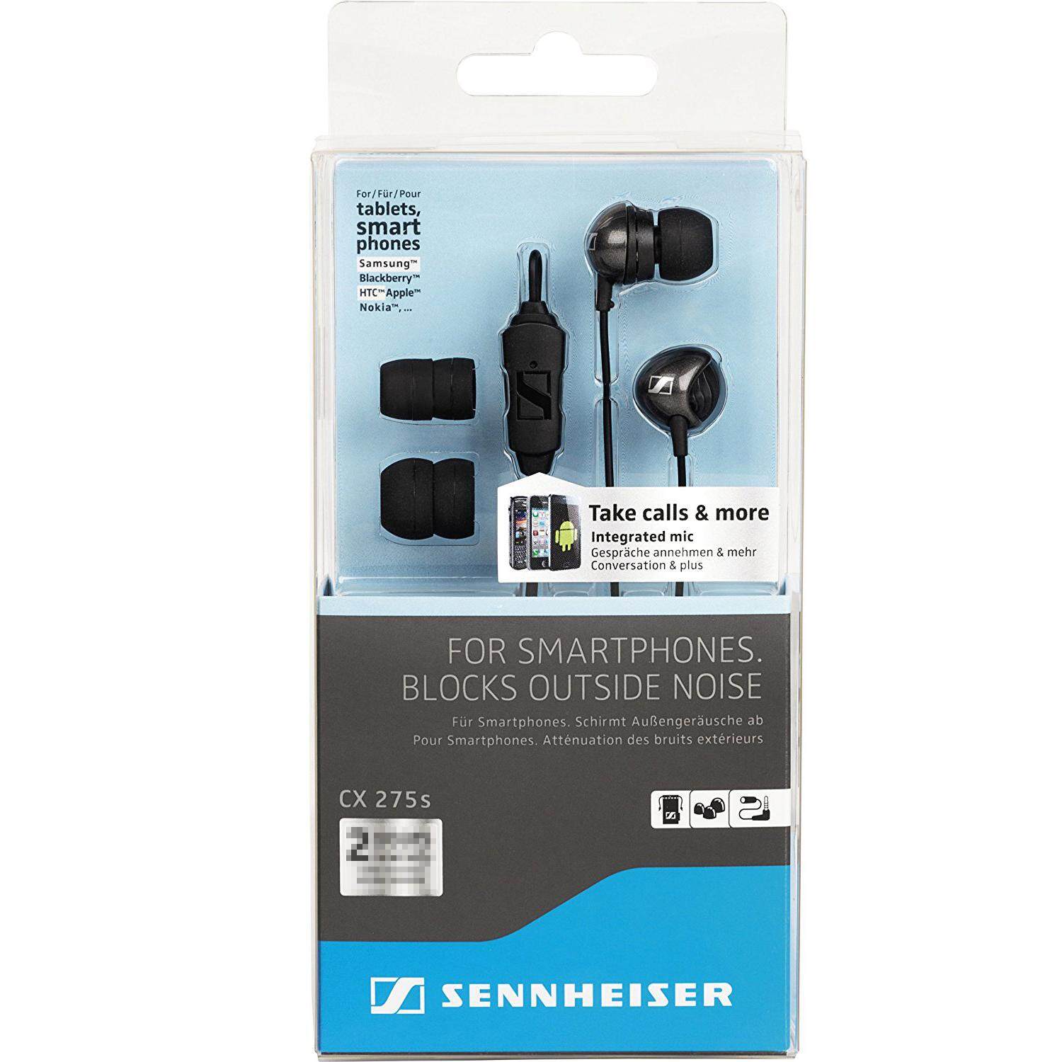 sennheiser earbuds headset cx 275s