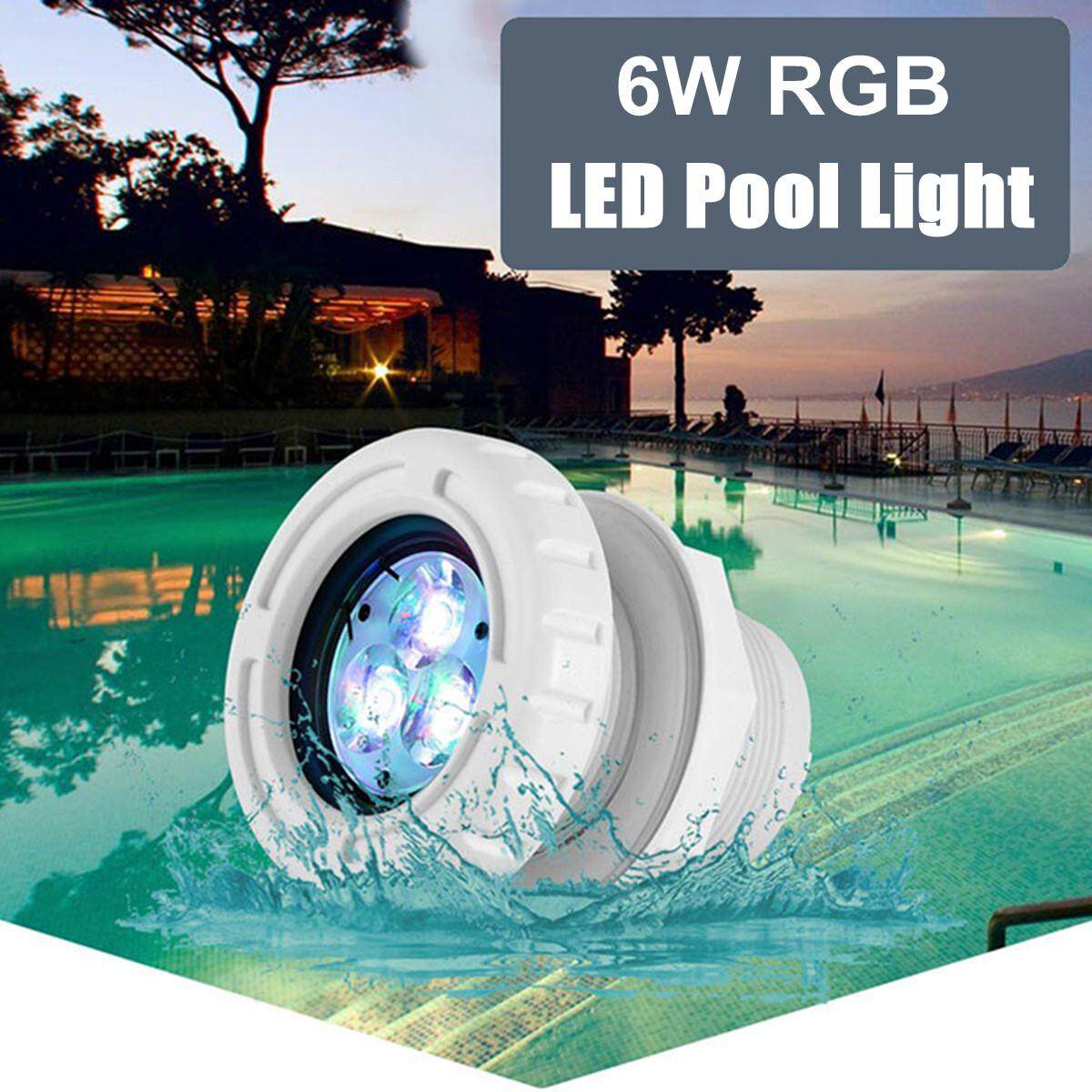 Đèn Led Bể Bơi đèn Spa Màu RGB Cho 2 inch Tường Phụ Kiện 12VAC CE IP68 # Ánh Sáng Trắng