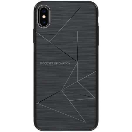 Apple iPhone XS MAX Case, NILLKIN ฝาปิดแม่เหล็ก QI ไร้สายตัวรับแท่นชาร์จฝาหลังสำหรับ Apple iPhone XS MAX