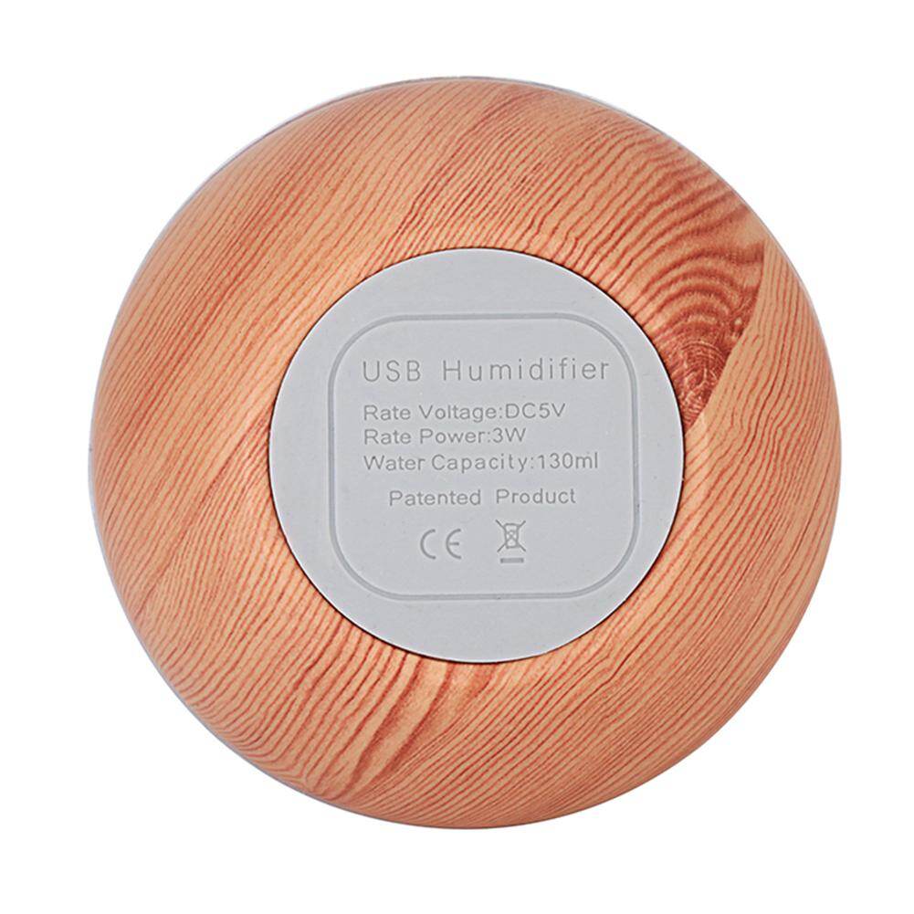 Bình hoa Máy Phun Sương Tạo Độ Ẩm LED Xông Phòng Tắt Tiếng Không Giữ Hạt Gỗ Hương Thơm Khuếch Tán Tinh Dầu