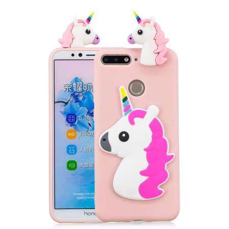 Lucky-G For HUAWEI Honor 7A High Edition 3D Cute Cartoon Animal TPU Anti-scratch Non-slip Protective Cover Back Case Style:HUAWEI Honor 7A High Edition