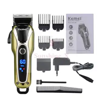 Hair Clipper Shaver Beard Trimmer Men Rechargeable Razor Hair