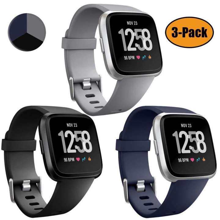 fitbit versa bands 3 pack