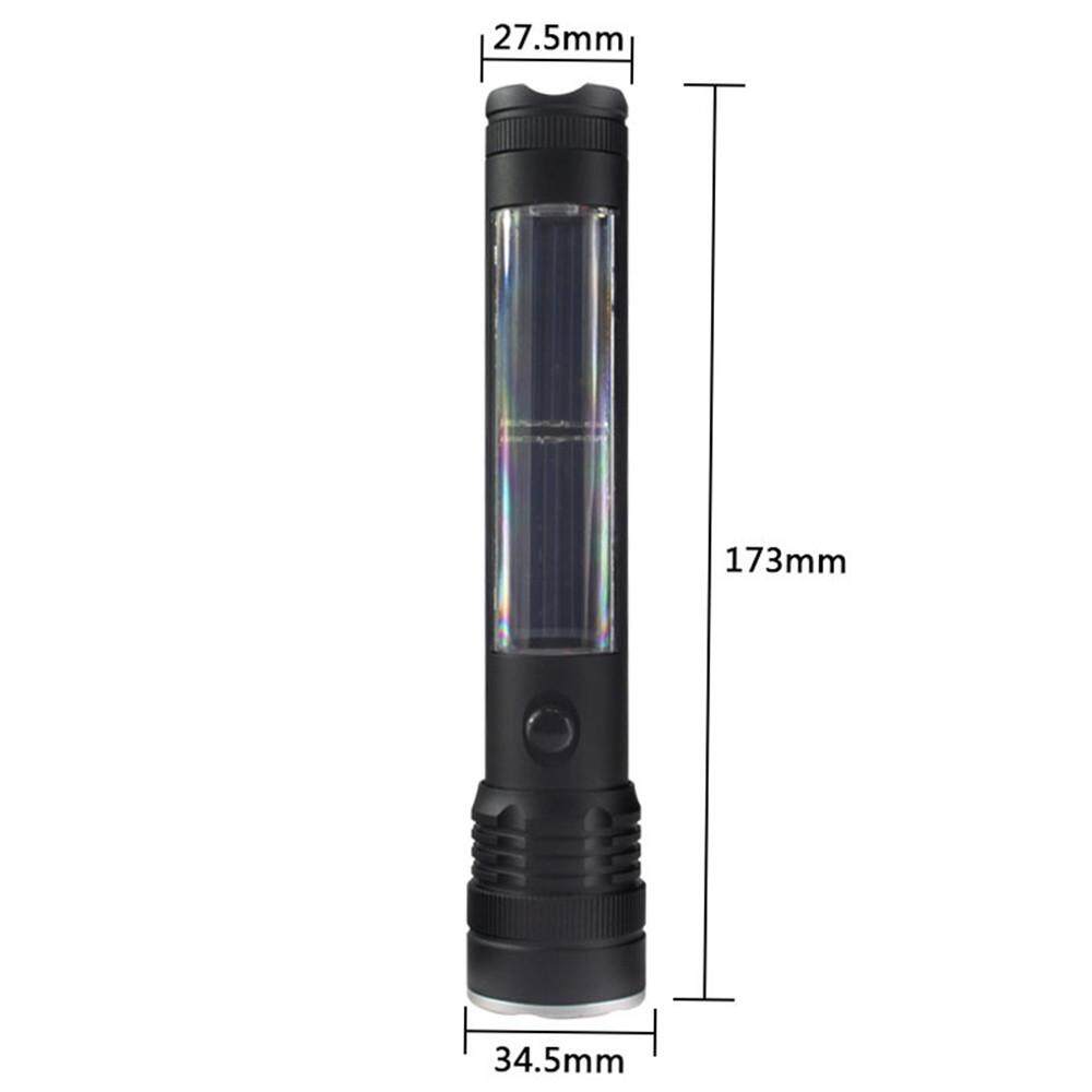 Outdoor Solar Rechargeable Camping Flashlight Rechargeable Mobile Phone