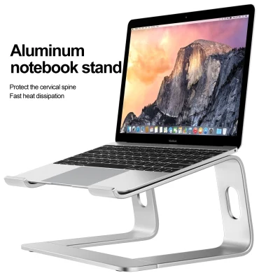 Aluminum Alloy Adjustable Laptop Stand Removable Portable For Notebook MacBook Computer Bracket Lifting Cooling Holder Non slip
