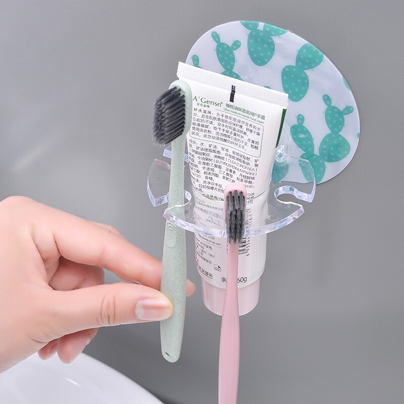 Giá Để Bàn Chải Đánh Răng Hút Mạnh Giá Để Kem Đánh Răng Giá Để Máy Cạo Râu Hộp Đựng Bàn Chải Đánh Răng Dụng Cụ Sắp Xếp Phụ Kiện Phòng Tắm