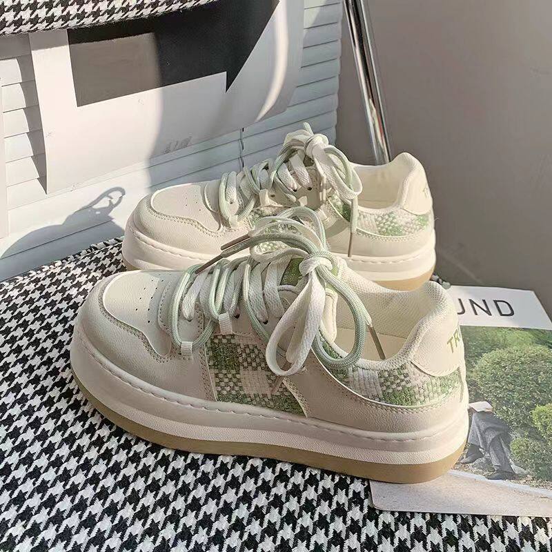 Ranger Store 2023 new canvas shoes women's casual casual shoes thick soled shoes