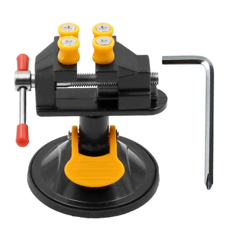 Table Vise Household Workbench Toggle Clamp Pliers Adjustable Jaw Screw Quick Positioning Fixture 360 Degree Rotating