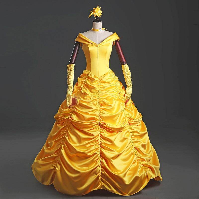 kids dress yellow gown fancy women 